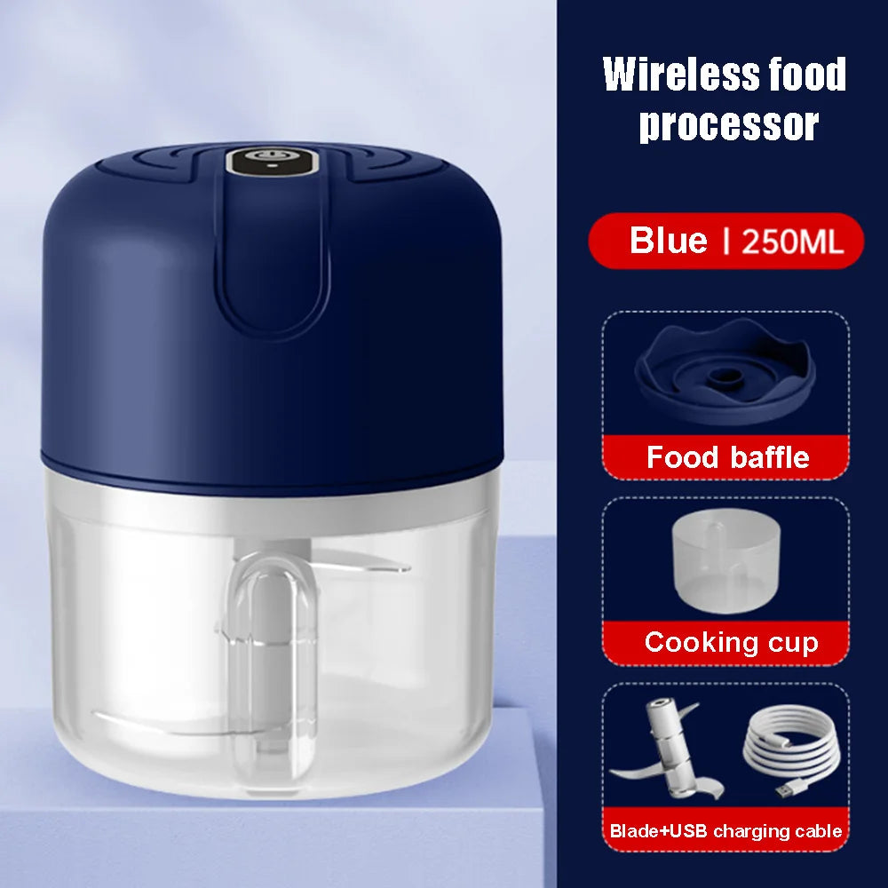 ChopEasy | Elektrische Mini Food Chopper Snel, stil en handig in gebruik.