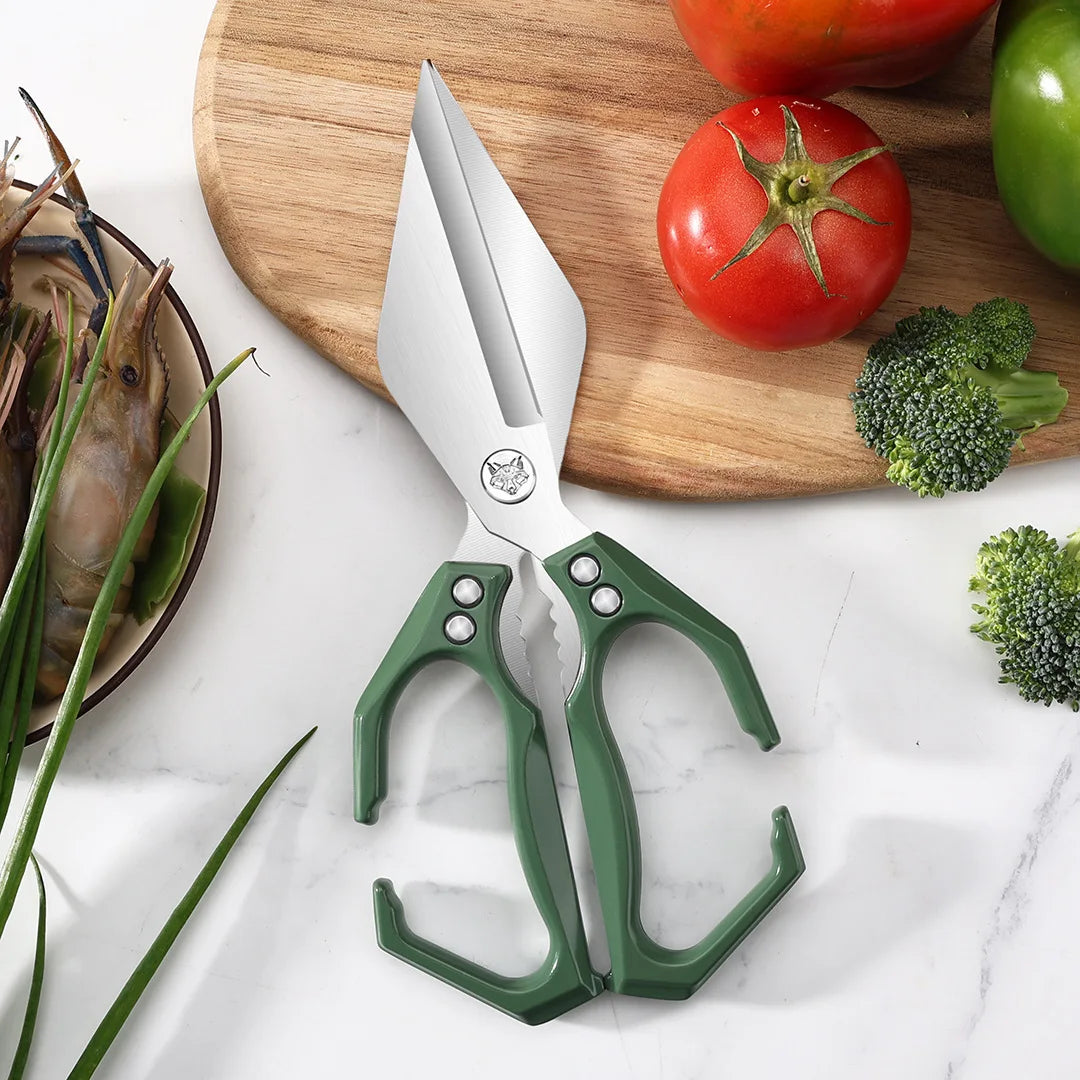 MultiCut | 5-in-1 Keukenschaar – Voor Botten, Groenten, Vis & Meer!