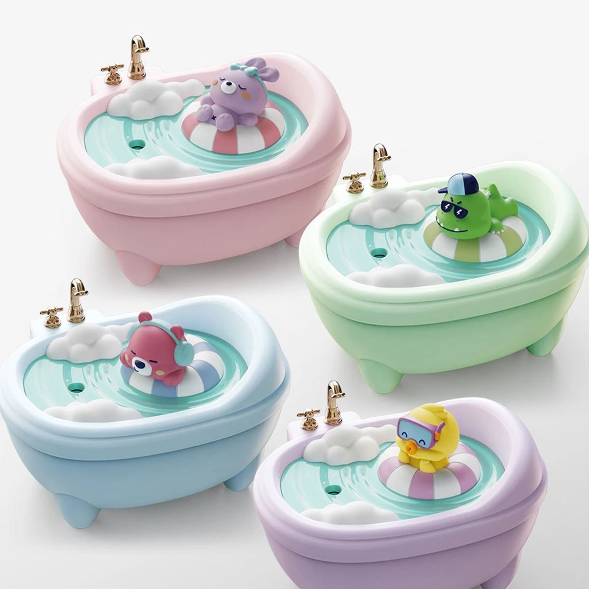 MiniBath Mist Maker | Luchtbevochtiger in een uniek badkuipdesign.