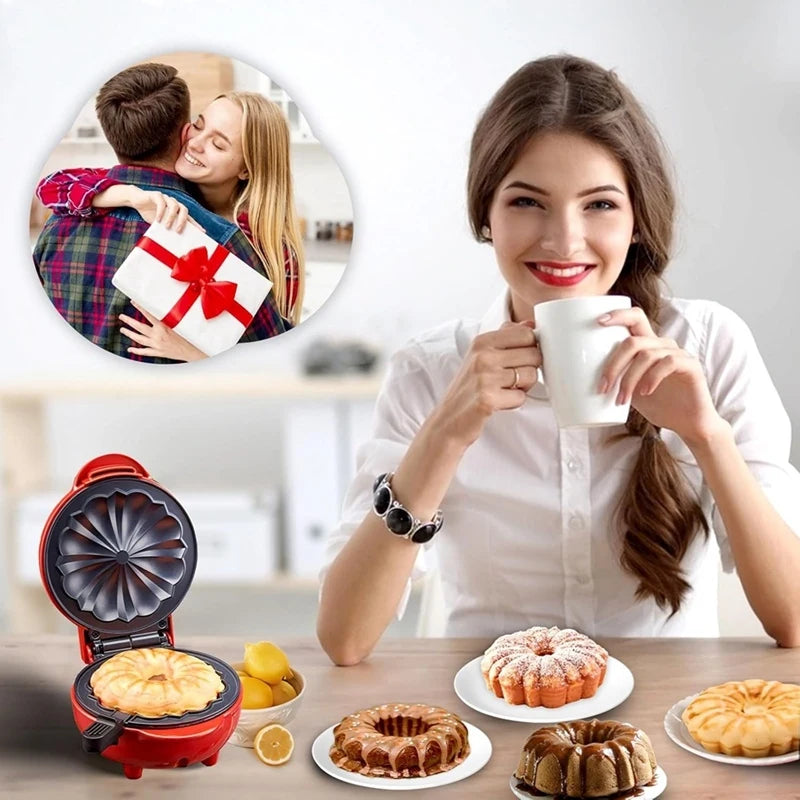 HappyBites | Mini Cake Maker Voor luchtige cakejes in enkele minuten