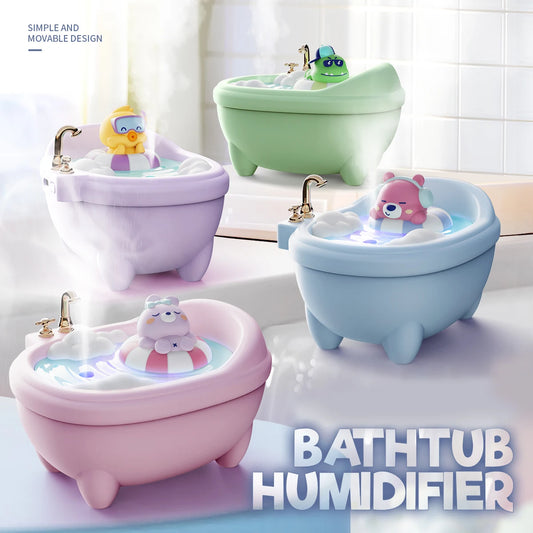 MiniBath Mist Maker | Luchtbevochtiger in een uniek badkuipdesign.