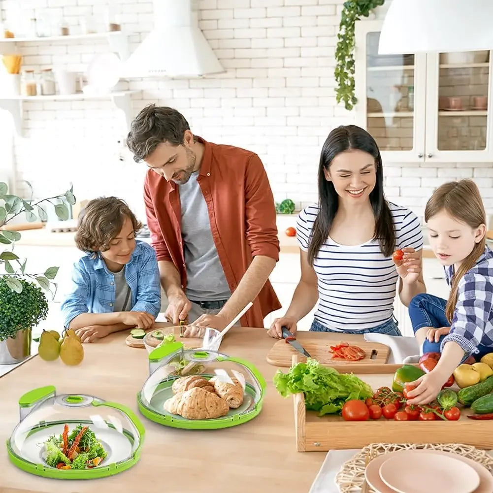 CookSafe | Magnetron Afdekdeksel Handig handvat, slim stoomventiel