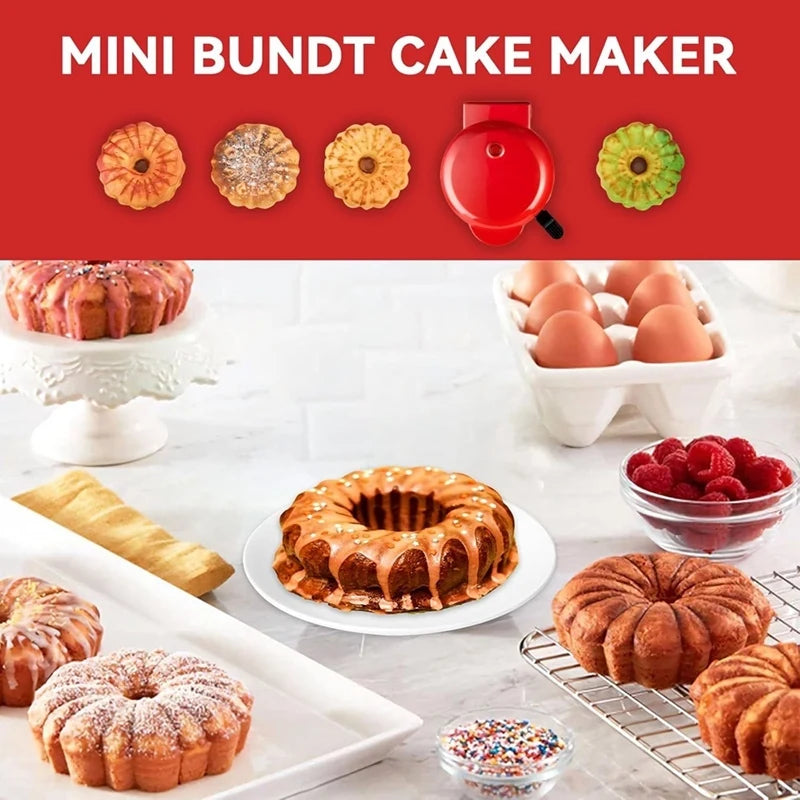HappyBites | Mini Cake Maker Voor luchtige cakejes in enkele minuten