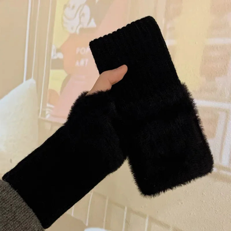 CozyTouch™ | Zachte Winter Halfvinger Handschoenen Dames