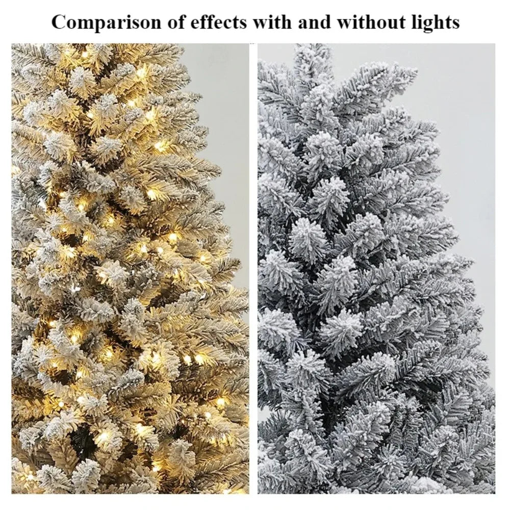 Zavindo SnowLight | Sfeervolle Besneeuwde Boom met Warme LED-verlichting