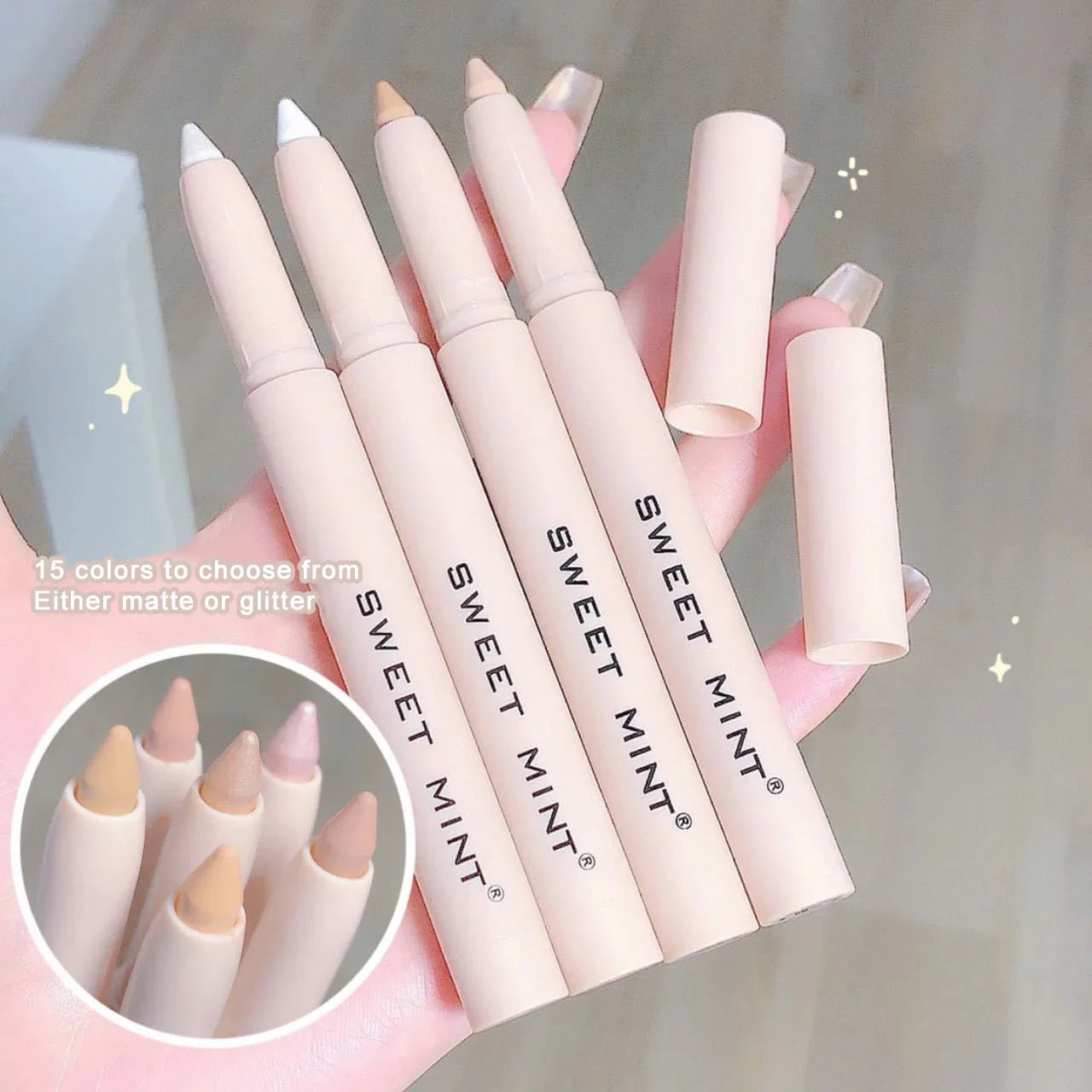 Sweet Mint Eyeshadow Pen | Frisse tinten, natuurlijke glow