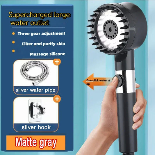 PowerRain Douchekop | 3 Standen & Waterstop
