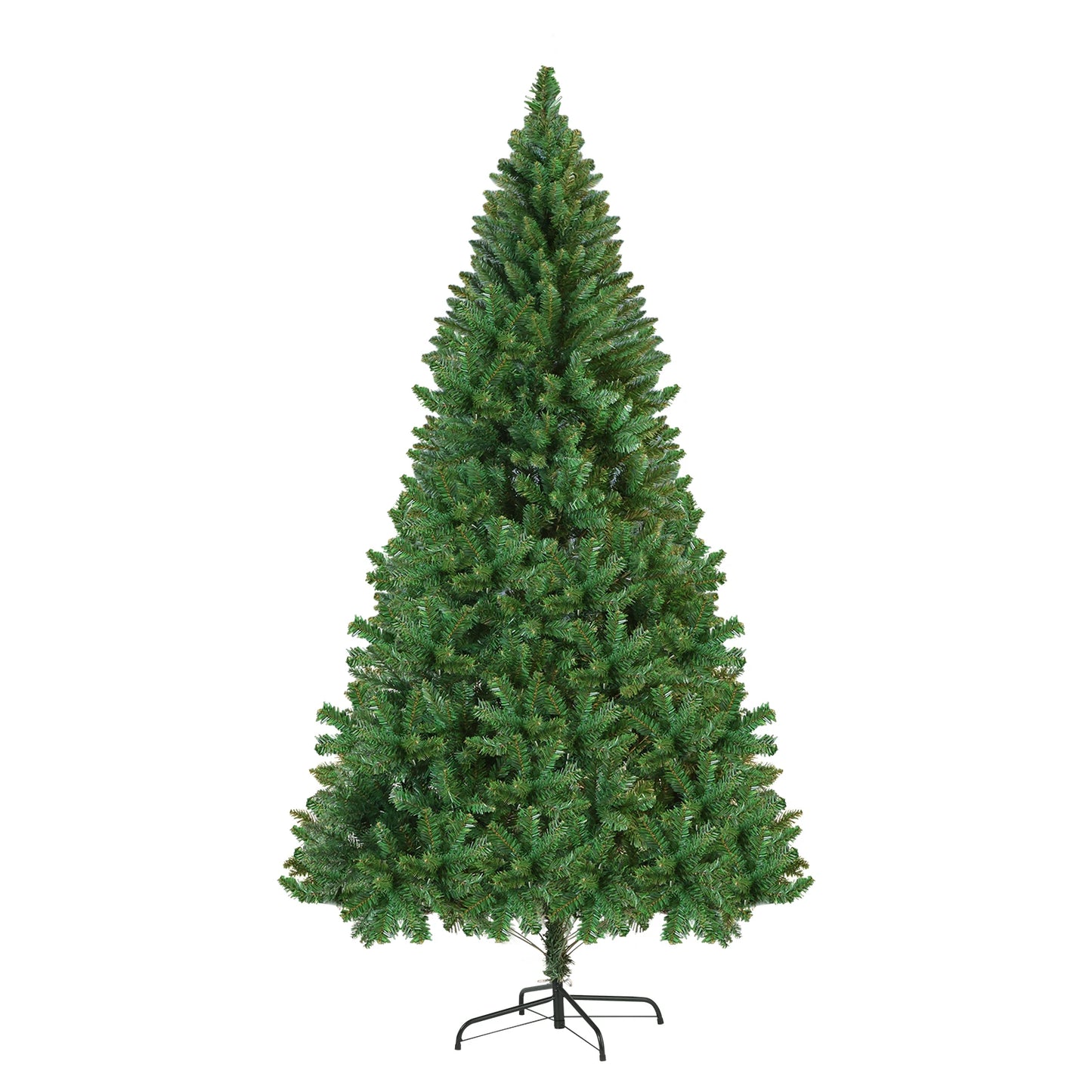 Slanke Kerstboom met Dikke Takken & Stevige IJzeren Voet | Realistische Winterdecoratie