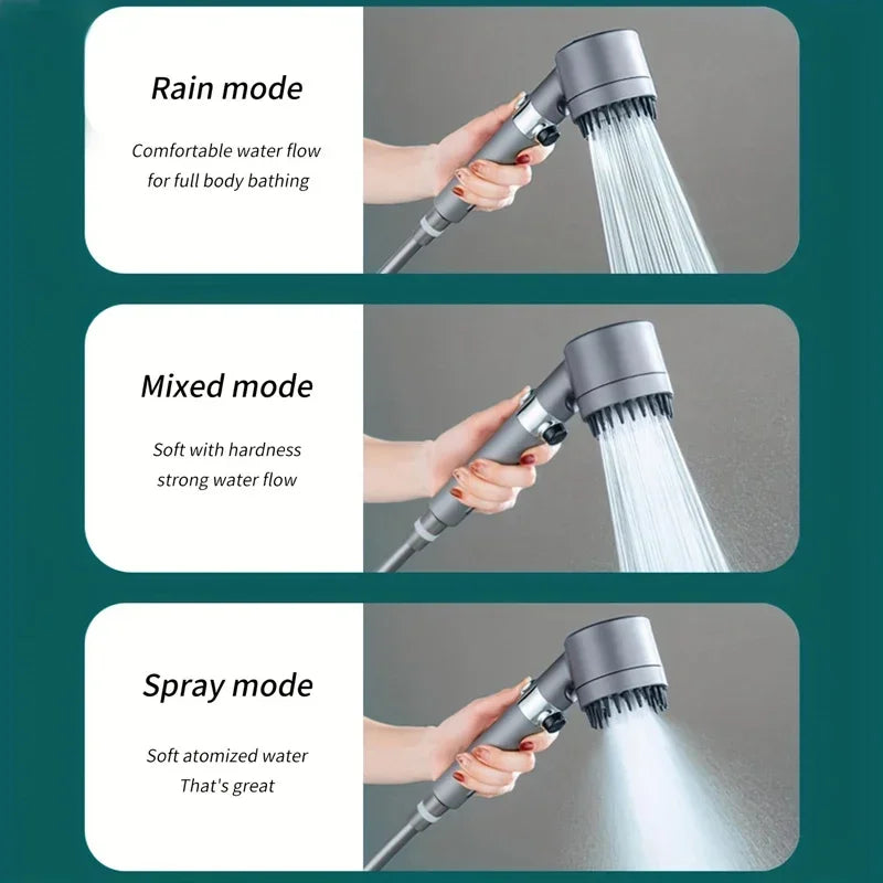 PowerRain Douchekop | 3 Standen & Waterstop