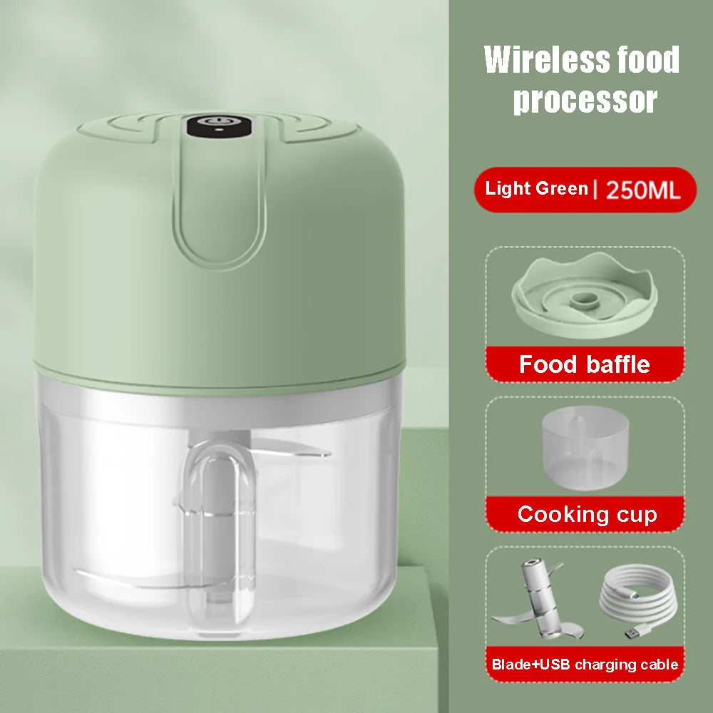 ChopEasy | Elektrische Mini Food Chopper Snel, stil en handig in gebruik.