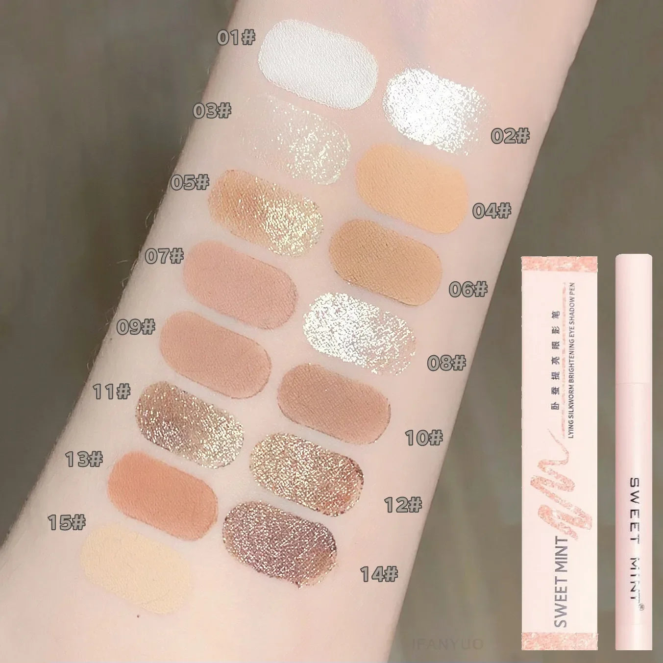 Sweet Mint Eyeshadow Pen | Frisse tinten, natuurlijke glow