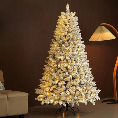 Zavindo SnowLight | Sfeervolle Besneeuwde Boom met Warme LED-verlichting