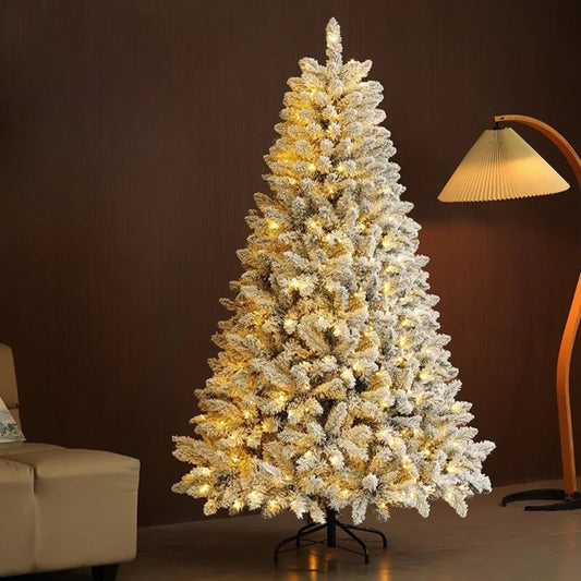 Zavindo SnowLight | Sfeervolle Besneeuwde Boom met Warme LED-verlichting