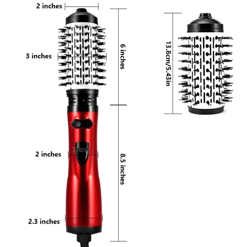 SilkHair Styler | Heteluchtborstel 2-in-1 Droogt, stijlt en krult tegelijk
