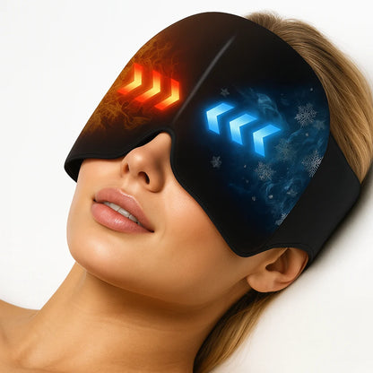 FRONTIVA | Warm & Koud Gelmasker voor Hoofd, Ogen & Slapen