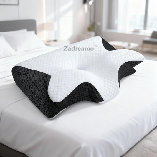 Zadreamo™ | Ergonomisch Traagschuim Kussen voor Ontspannen, Diepe Slaap