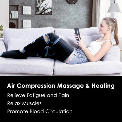 RelaxLegs | Voet- & Beenmassageapparaat 360° Verlicht spanning en stimuleert de bloedsomloop