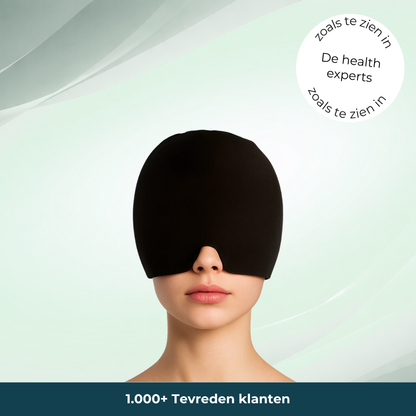 FRONTIVA | Warm & Koud Gelmasker voor Hoofd, Ogen & Slapen