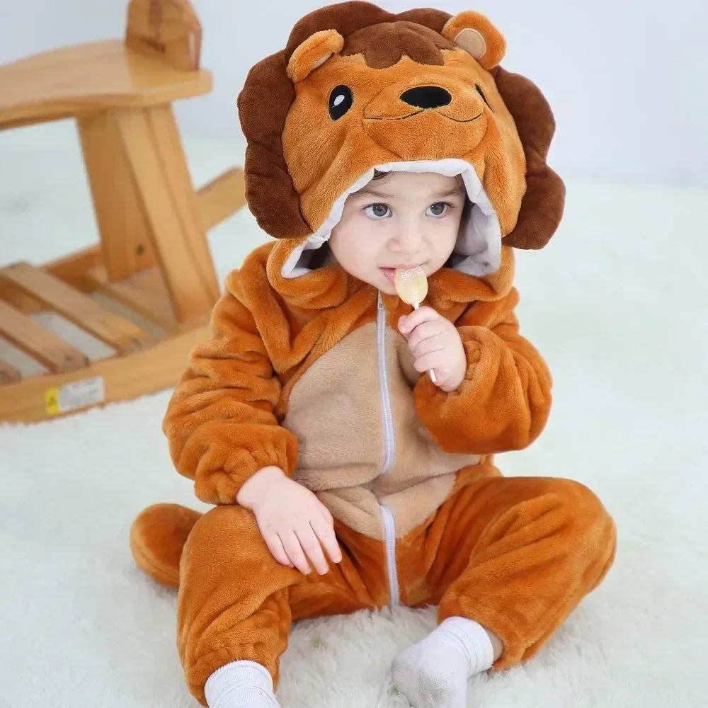 TinyPaws™ | Zachte dierenpyjama voor kleintjes