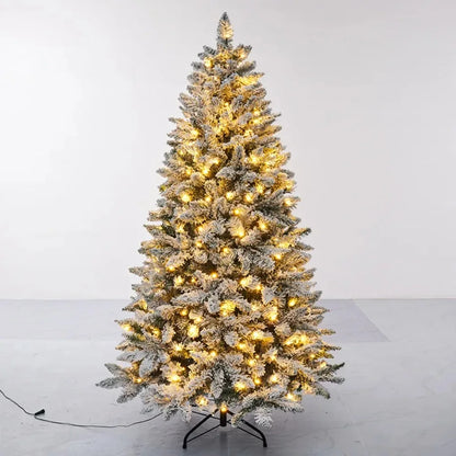 Zavindo SnowLight | Sfeervolle Besneeuwde Boom met Warme LED-verlichting