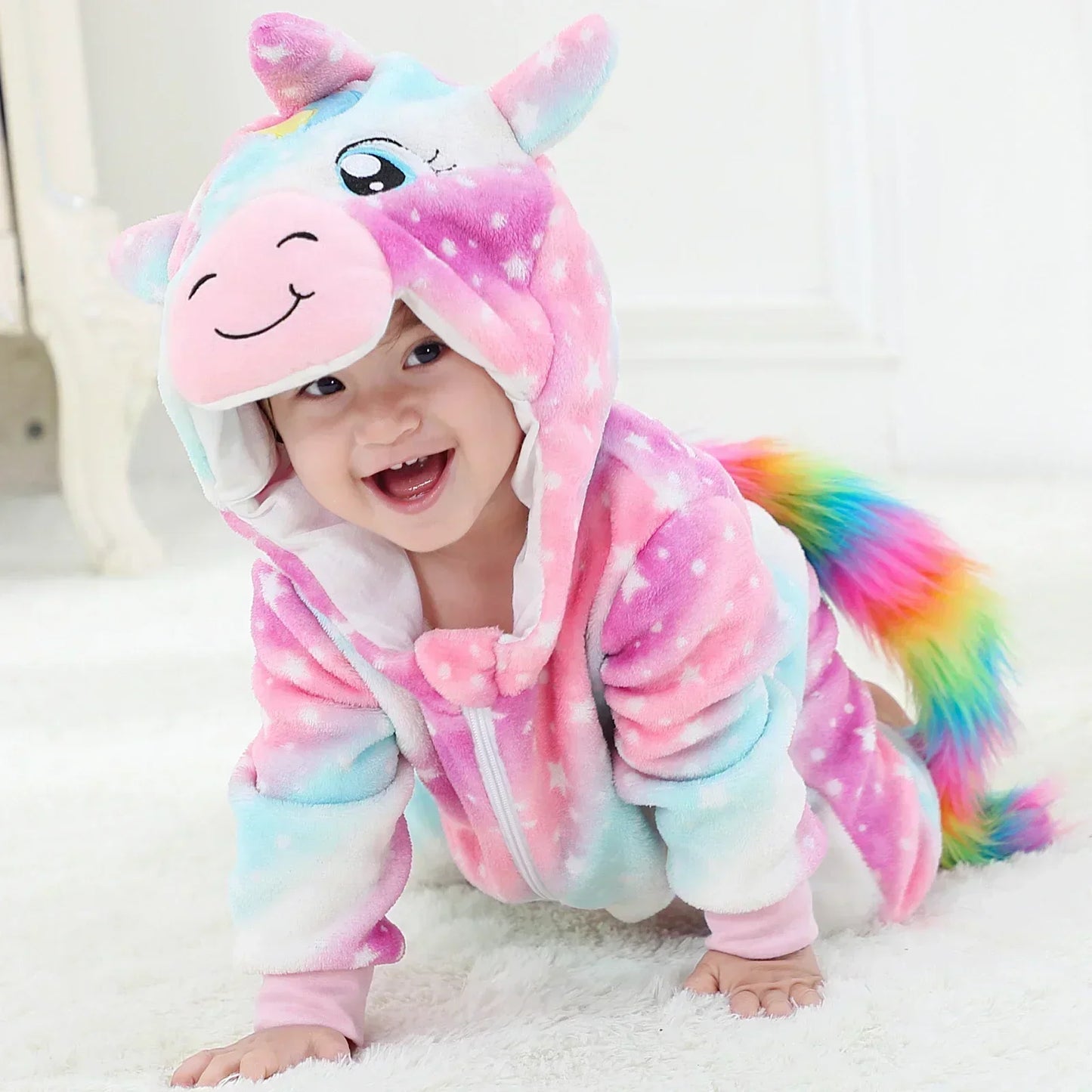 TinyPaws™ | Zachte dierenpyjama voor kleintjes