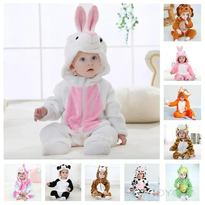 TinyPaws™ | Zachte dierenpyjama voor kleintjes