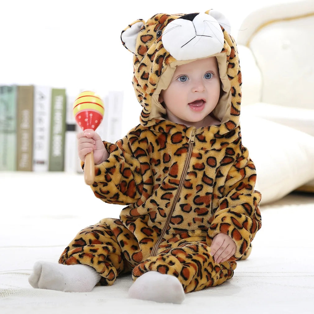 TinyPaws™ | Zachte dierenpyjama voor kleintjes