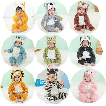 TinyPaws™ | Zachte dierenpyjama voor kleintjes