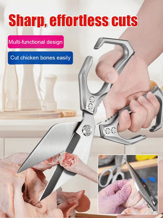 MultiCut | 5-in-1 Keukenschaar – Voor Botten, Groenten, Vis & Meer!