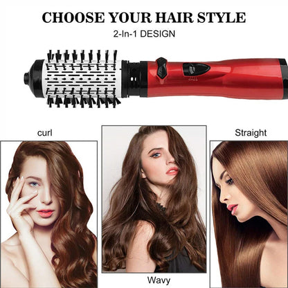 SilkHair Styler | Heteluchtborstel 2-in-1 Droogt, stijlt en krult tegelijk