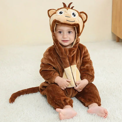 TinyPaws™ | Zachte dierenpyjama voor kleintjes