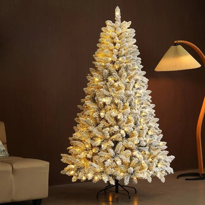 Zavindo SnowLight | Sfeervolle Besneeuwde Boom met Warme LED-verlichting