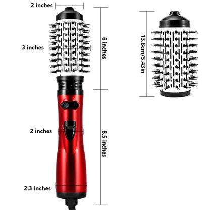 SilkHair Styler | Heteluchtborstel 2-in-1 Droogt, stijlt en krult tegelijk
